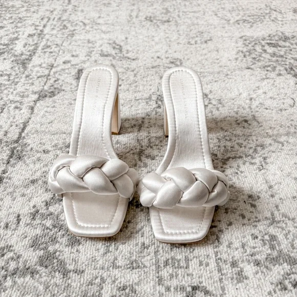 Loeffler Randall Silver Braided Heels - Picture 13 of 14